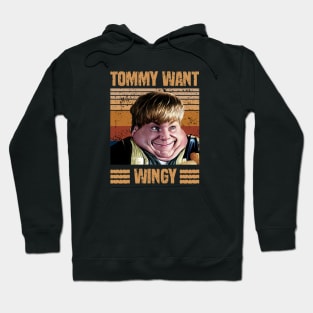 Tommy Boy Likey Tommy Want Wingy Vintage Hoodie